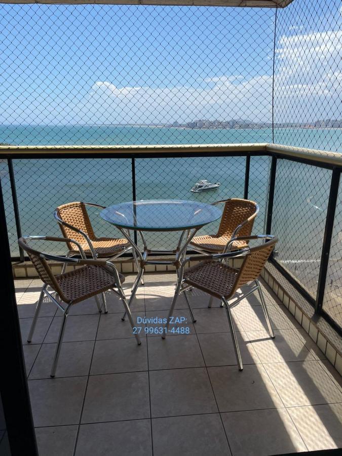 Apt Canto Nobre, Frente Total Para O Mar, 4 Quartos, Vaga De Garagem E Wi Fi 구아라파리 외부 사진