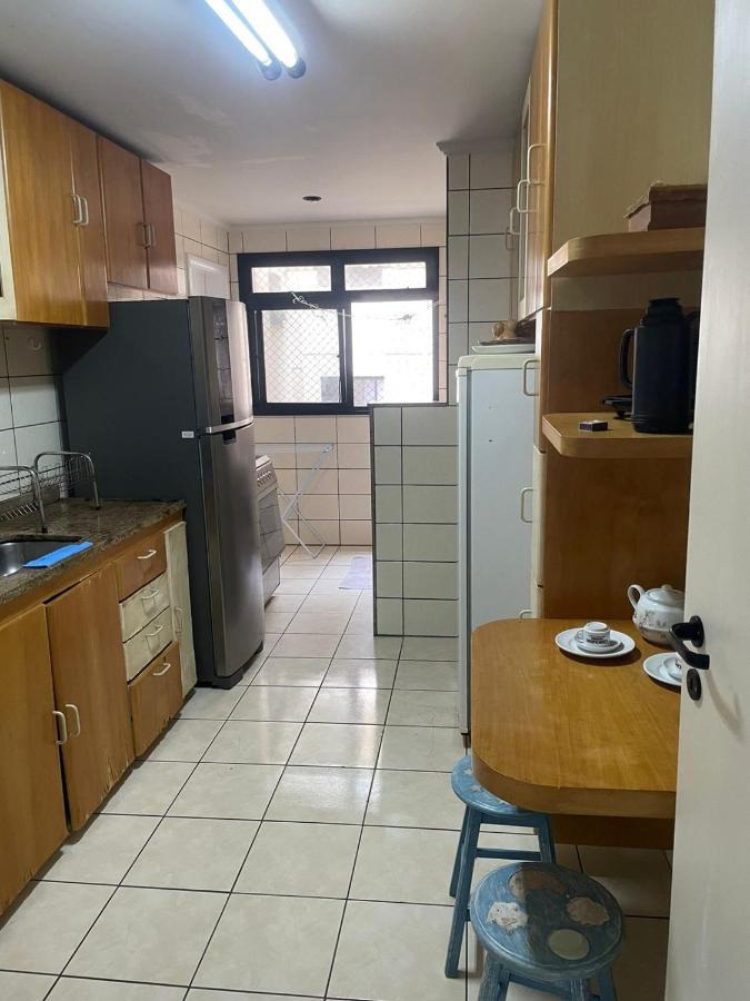 Apt Canto Nobre, Frente Total Para O Mar, 4 Quartos, Vaga De Garagem E Wi Fi 구아라파리 외부 사진
