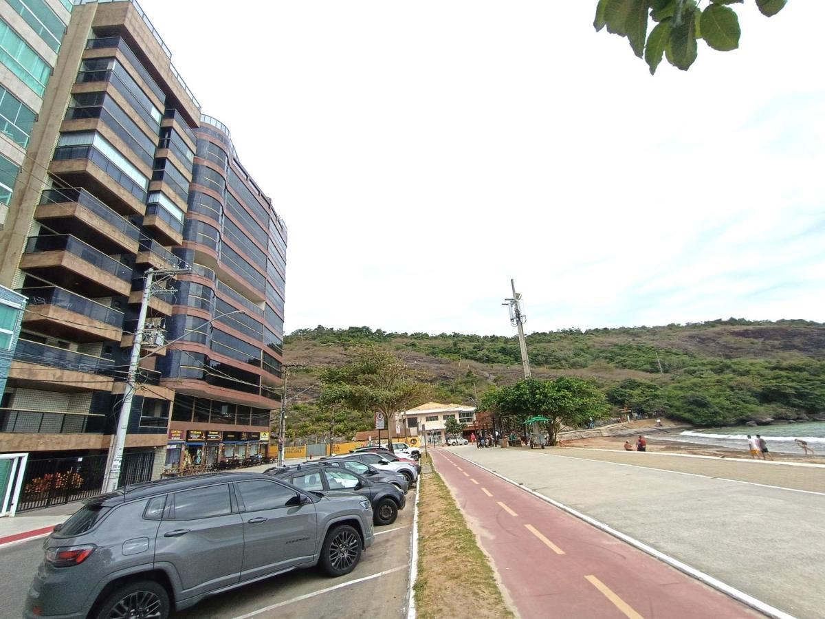 Apt Canto Nobre, Frente Total Para O Mar, 4 Quartos, Vaga De Garagem E Wi Fi 구아라파리 외부 사진